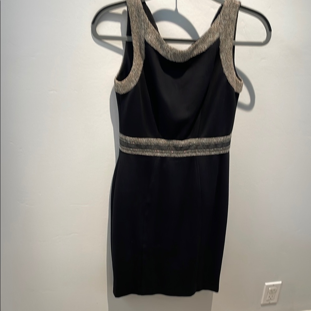 Elegant Black and Silver Dress